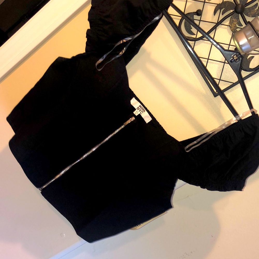 This black blouse is nice for any occasion you can dress it up or you down